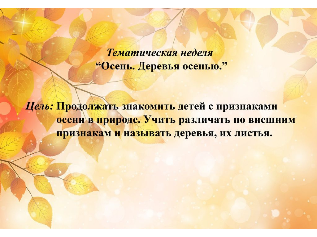 Цель осенний. Тематическая неделя осень. Тема недели осень деревья. Тема недели деревья осенью. Тематическая неделя осень деревья.